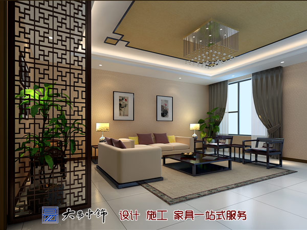 兩室兩廳房子中式裝修怎么設計？