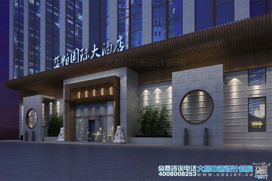 北京國(guó)際酒店新中式裝修風(fēng)格設(shè)計(jì)古今藝術(shù)文化的碰撞