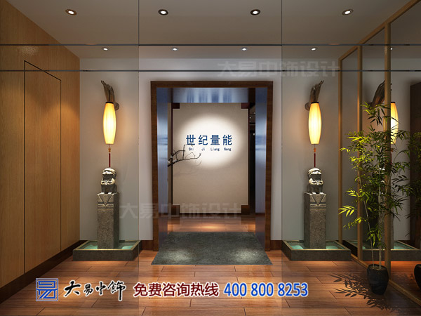 禪意辦公室中式設(shè)計(jì)裝修 工作即是一種修行
