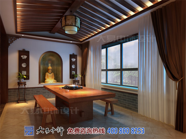茶會所中式設(shè)計(jì)裝修 休閑去處將繁華遺忘