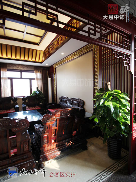 北京順義工業(yè)園區(qū)藥業(yè)集團(tuán)中式辦公空間中式裝修設(shè)計元素