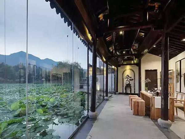 澍德堂民宿中式裝修案例賞析中式設(shè)計(jì)效果圖